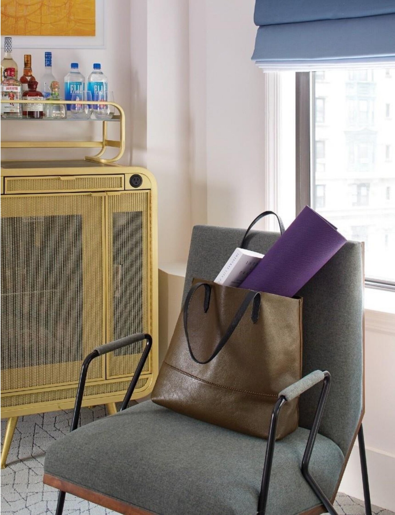 The James New York hotel room