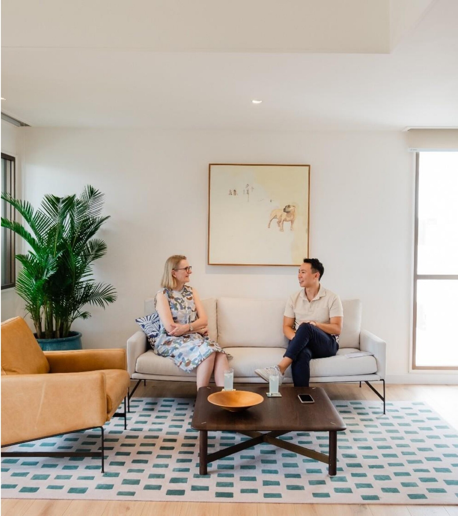 Australian Consul General penthouse living room